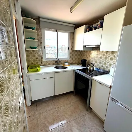公寓 En Primera Linea Con Vistas Y Piscina 貝尼多姆